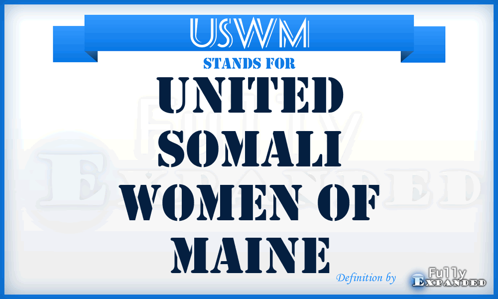 USWM - United Somali Women of Maine