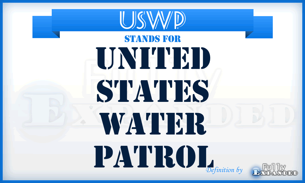 USWP - United States Water Patrol