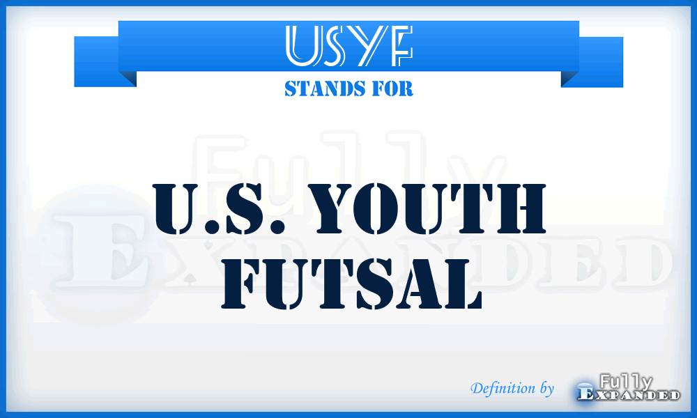 USYF - U.S. Youth Futsal