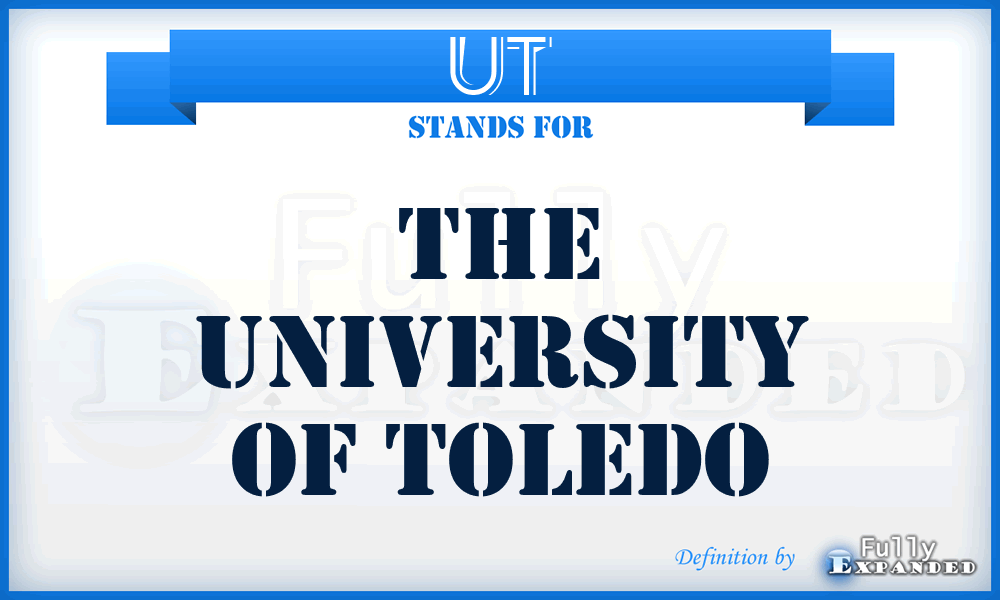 UT - The University of Toledo