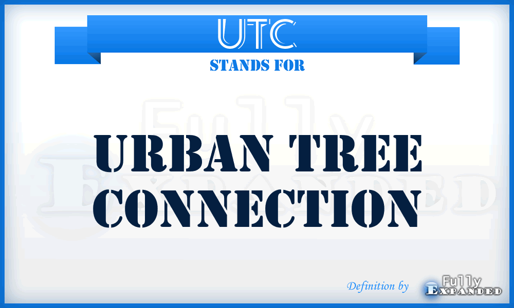 UTC - Urban Tree Connection