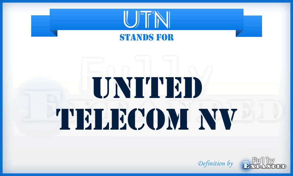 UTN - United Telecom Nv