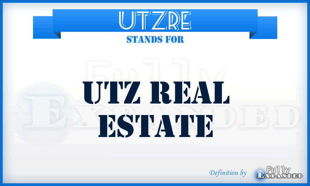 UTZRE - UTZ Real Estate