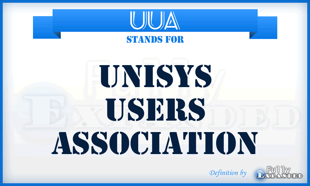 UUA - Unisys Users Association