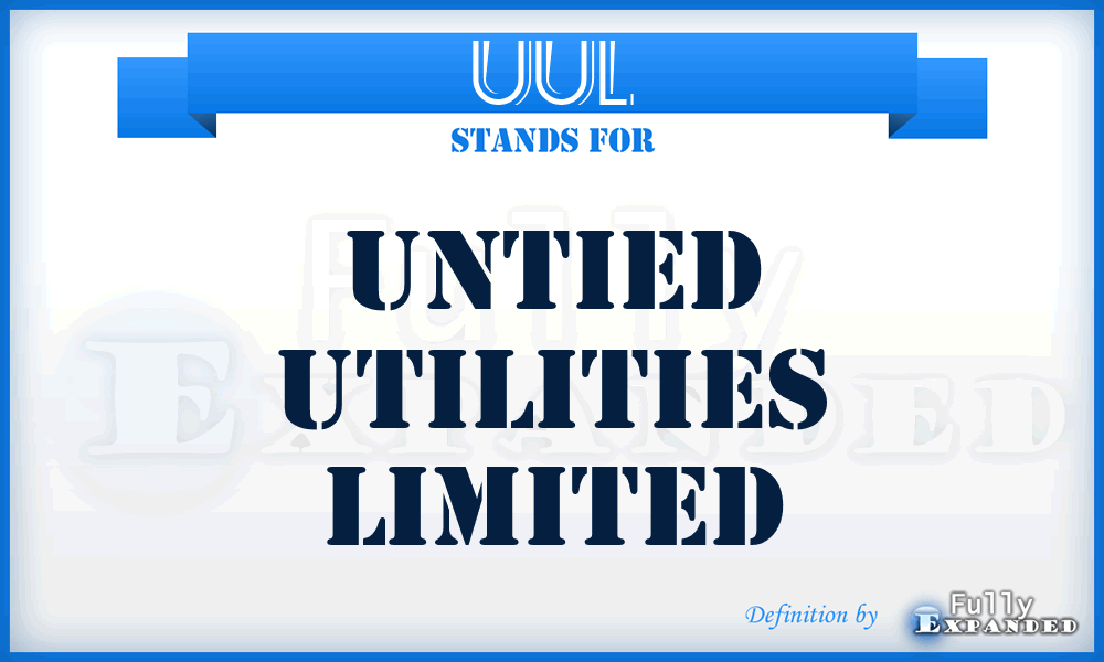 UUL - Untied Utilities Limited
