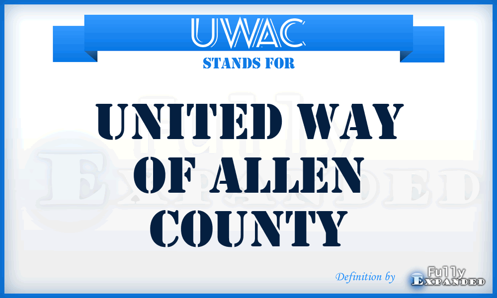 UWAC - United Way of Allen County