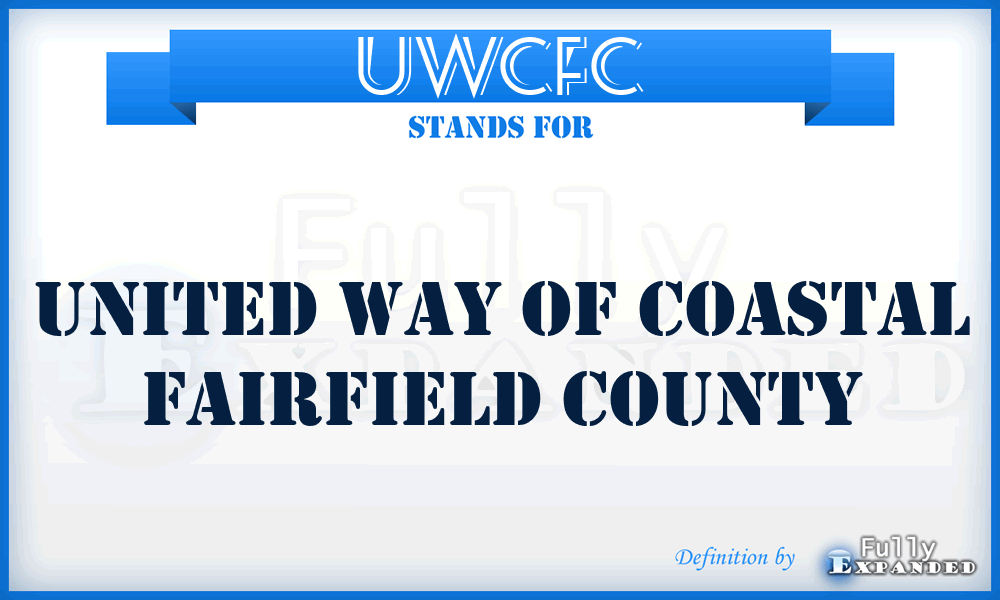 UWCFC - United Way of Coastal Fairfield County