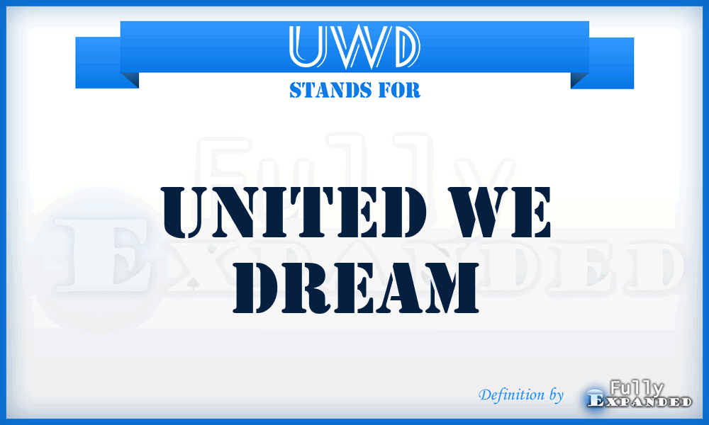 UWD - United We Dream