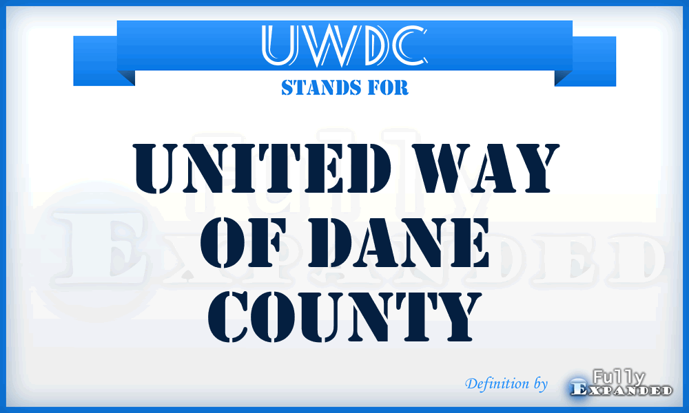 UWDC - United Way of Dane County