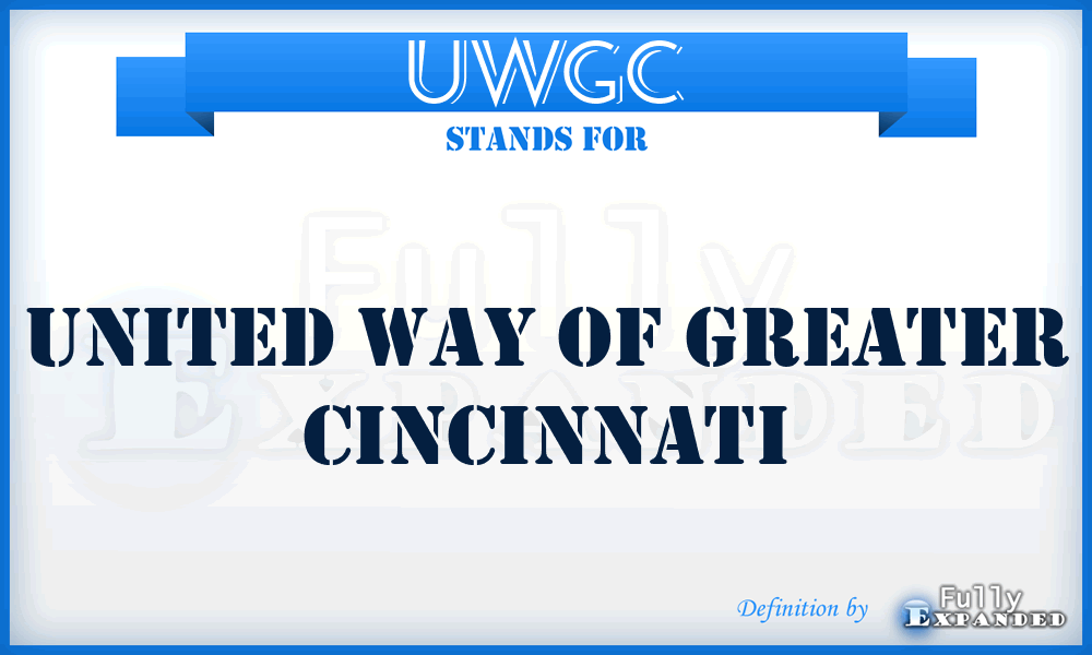 UWGC - United Way of Greater Cincinnati