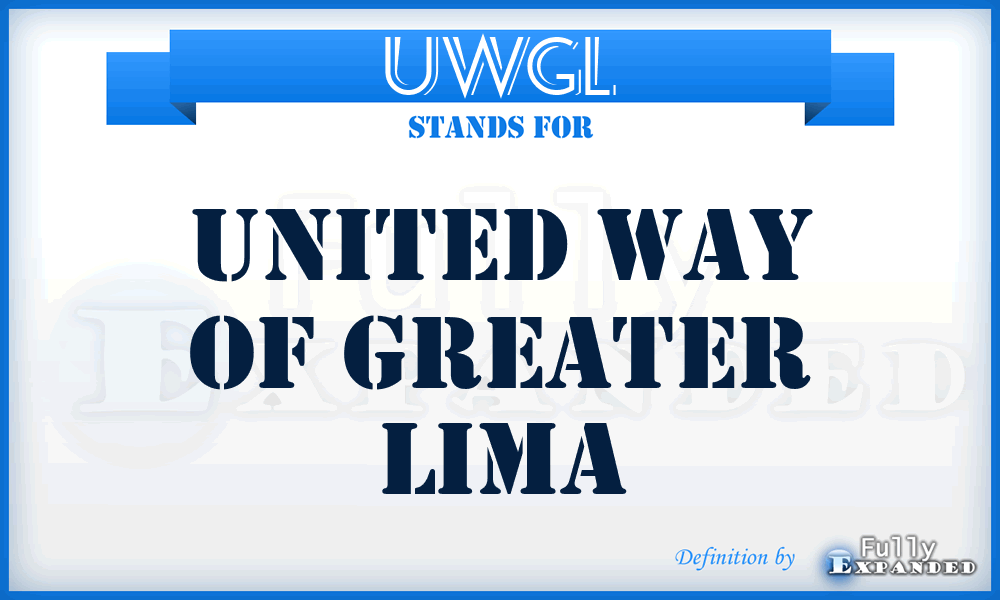 UWGL - United Way of Greater Lima
