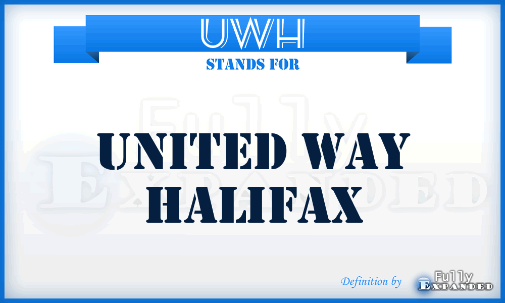 UWH - United Way Halifax