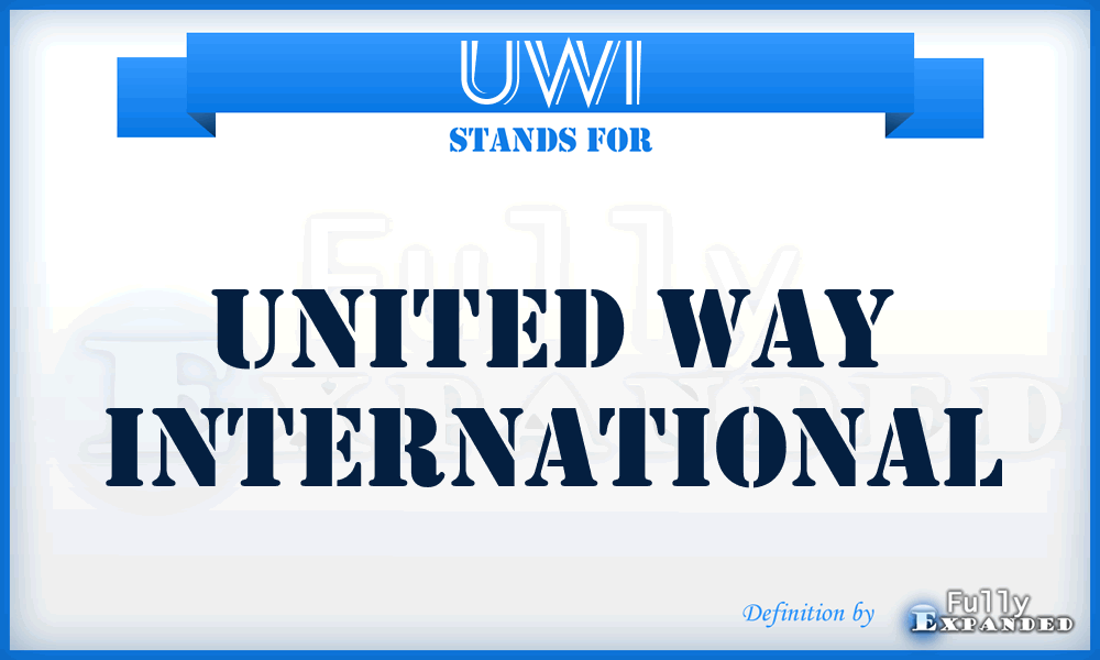 UWI - United Way International