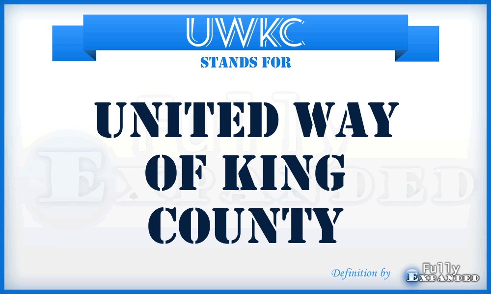 UWKC - United Way of King County