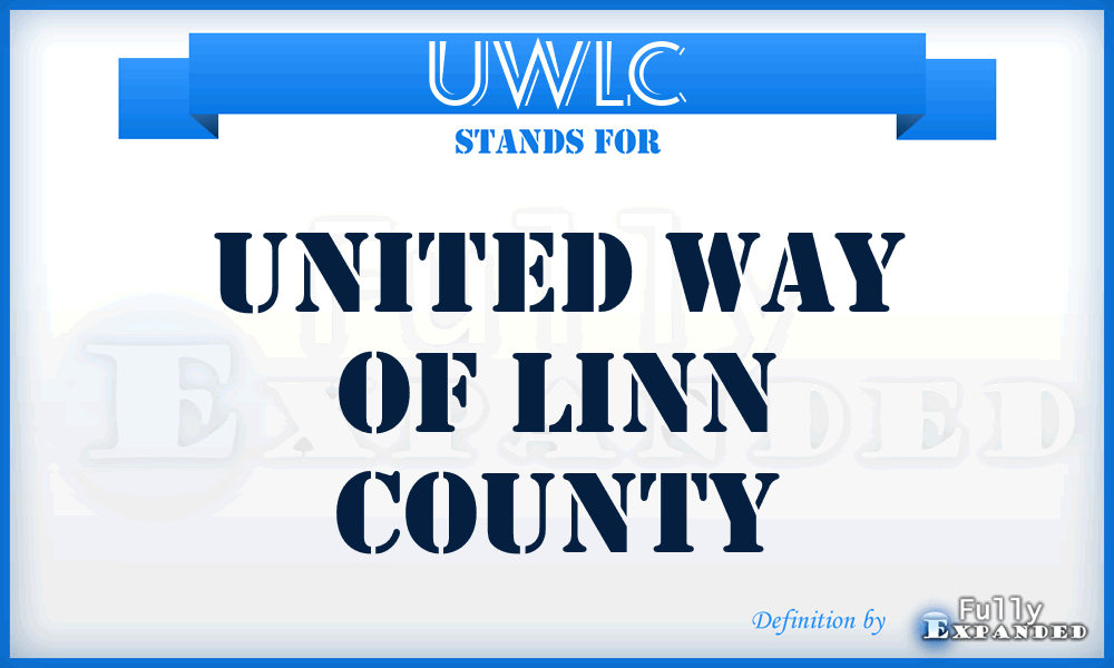 UWLC - United Way of Linn County