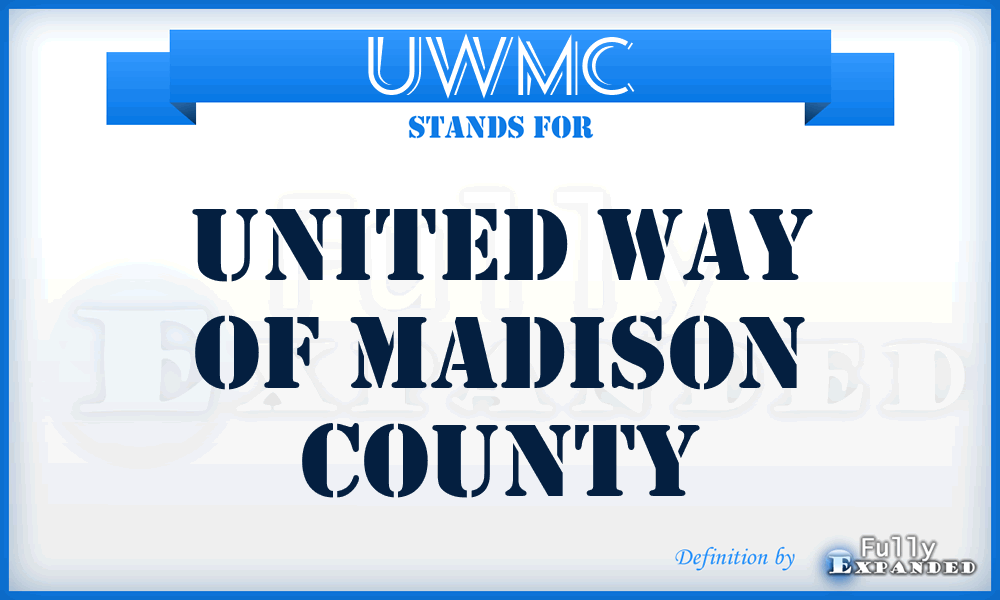 UWMC - United Way of Madison County