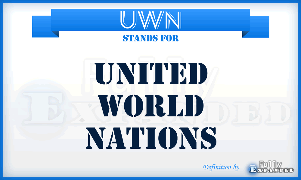 UWN - United World Nations