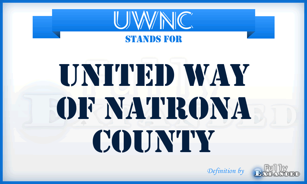 UWNC - United Way of Natrona County