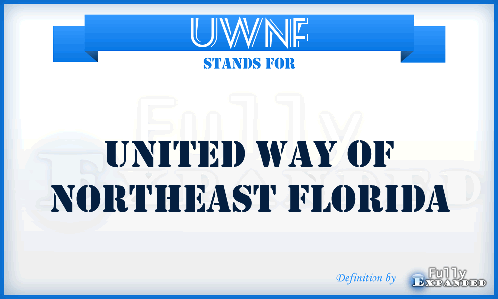 UWNF - United Way of Northeast Florida