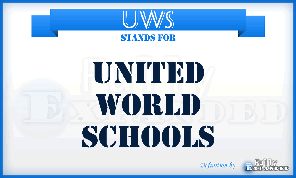 UWS - United World Schools