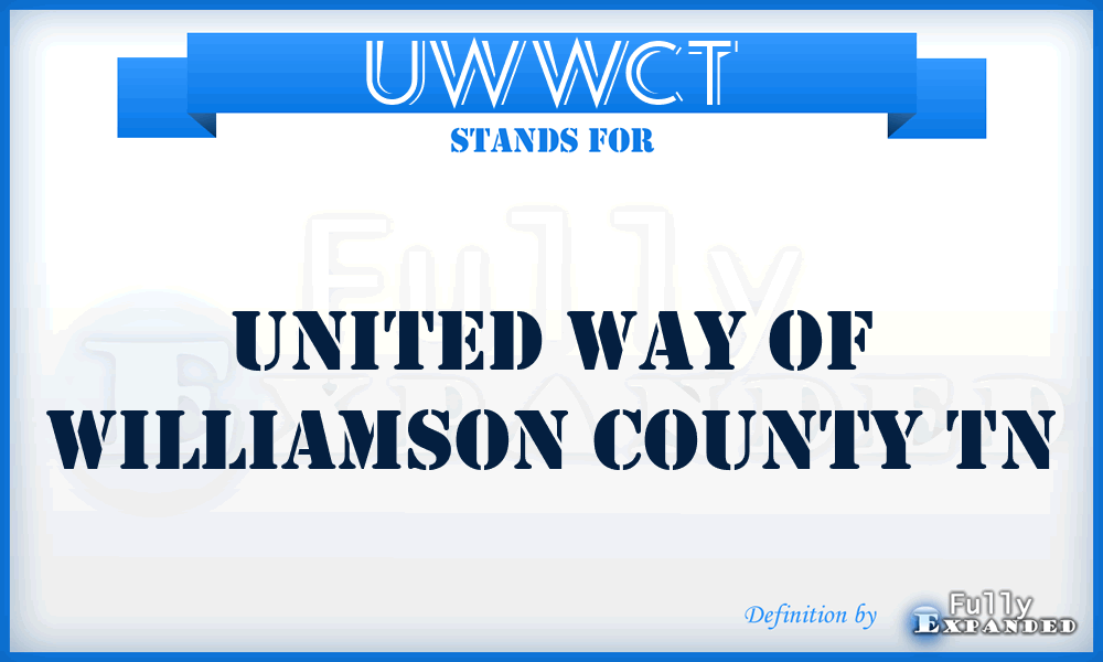 UWWCT - United Way of Williamson County Tn