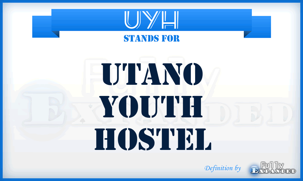 UYH - Utano Youth Hostel