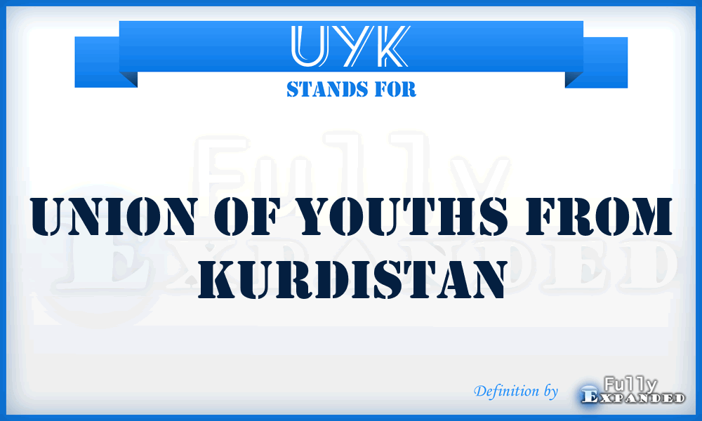 UYK - Union of Youths from Kurdistan