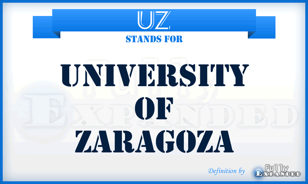 UZ - University of Zaragoza
