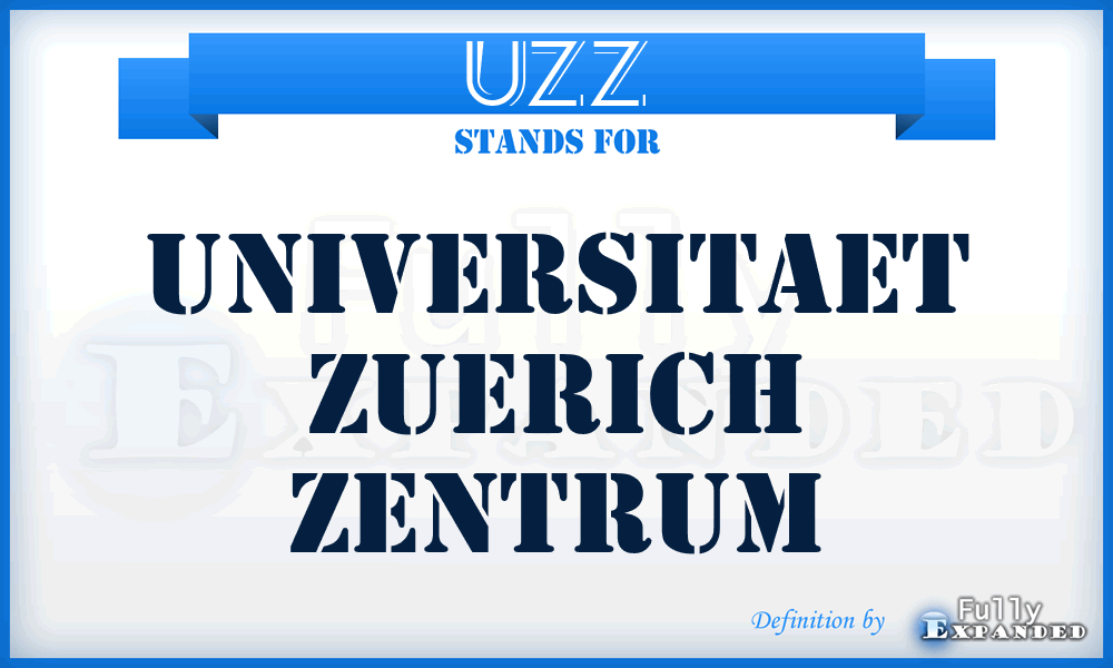 UZZ - Universitaet Zuerich Zentrum