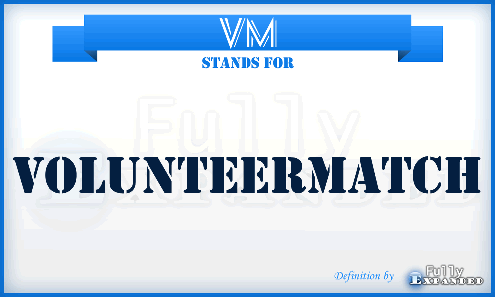VM - VolunteerMatch