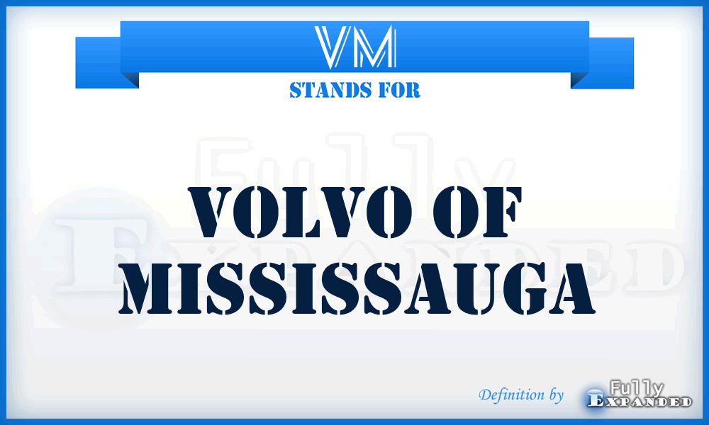 VM - Volvo of Mississauga