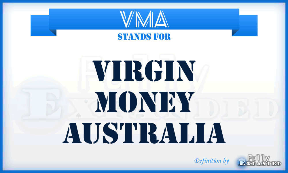 VMA - Virgin Money Australia