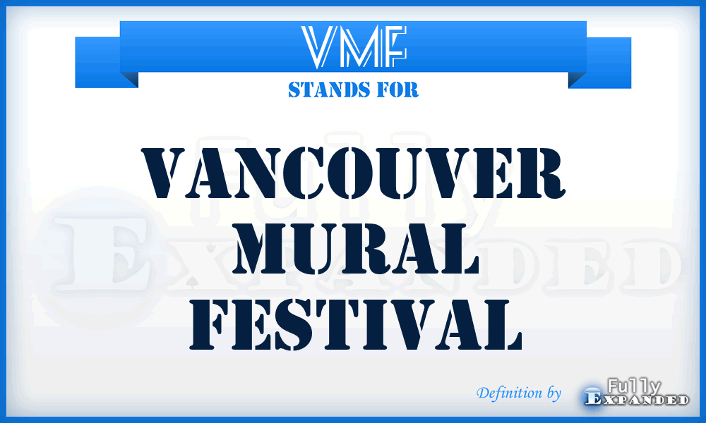 VMF - Vancouver Mural Festival