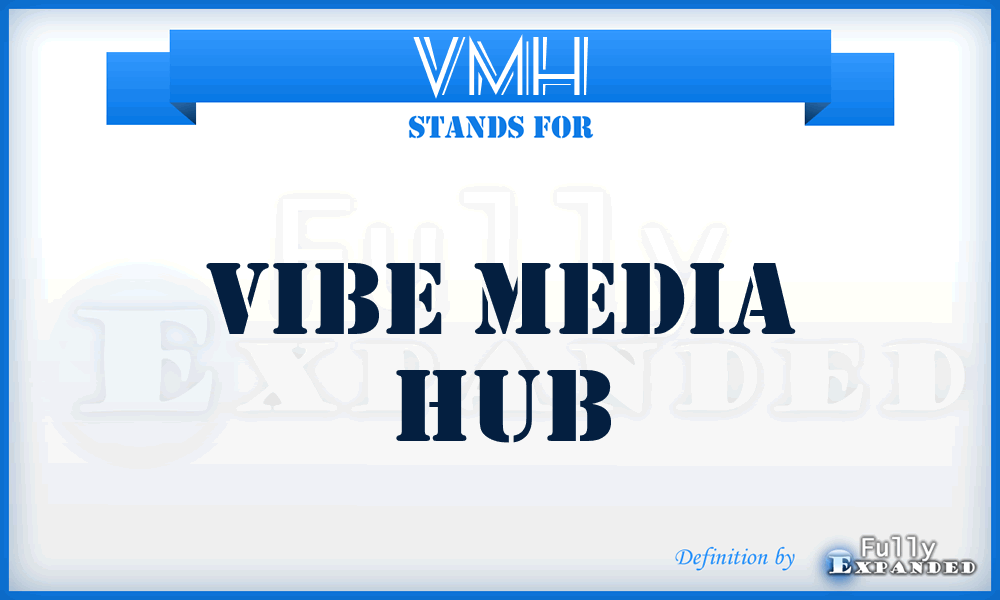 VMH - Vibe Media Hub