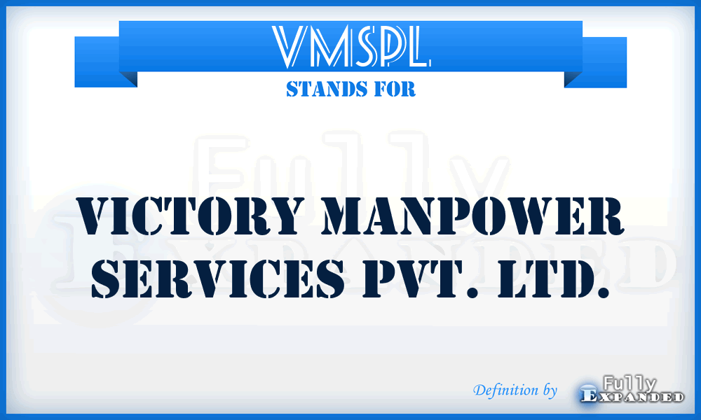 VMSPL - Victory Manpower Services Pvt. Ltd.