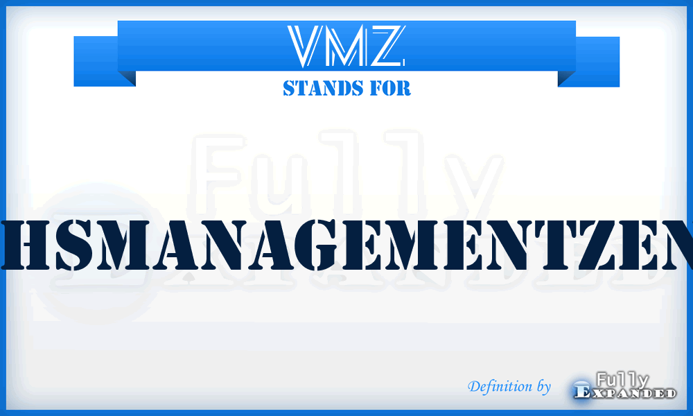 VMZ - VerkehsManagementZentrale