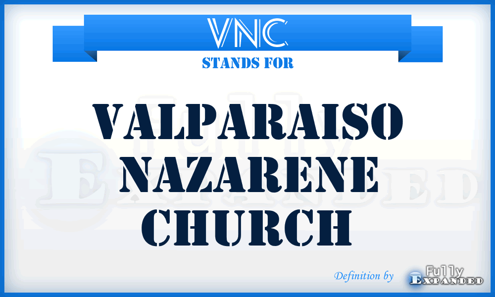 VNC - Valparaiso Nazarene Church