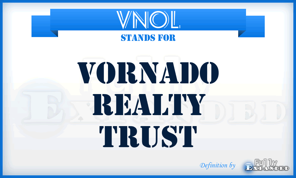 VNO^L - Vornado Realty Trust