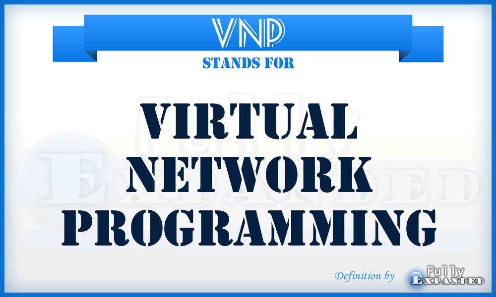 VNP - Virtual Network Programming