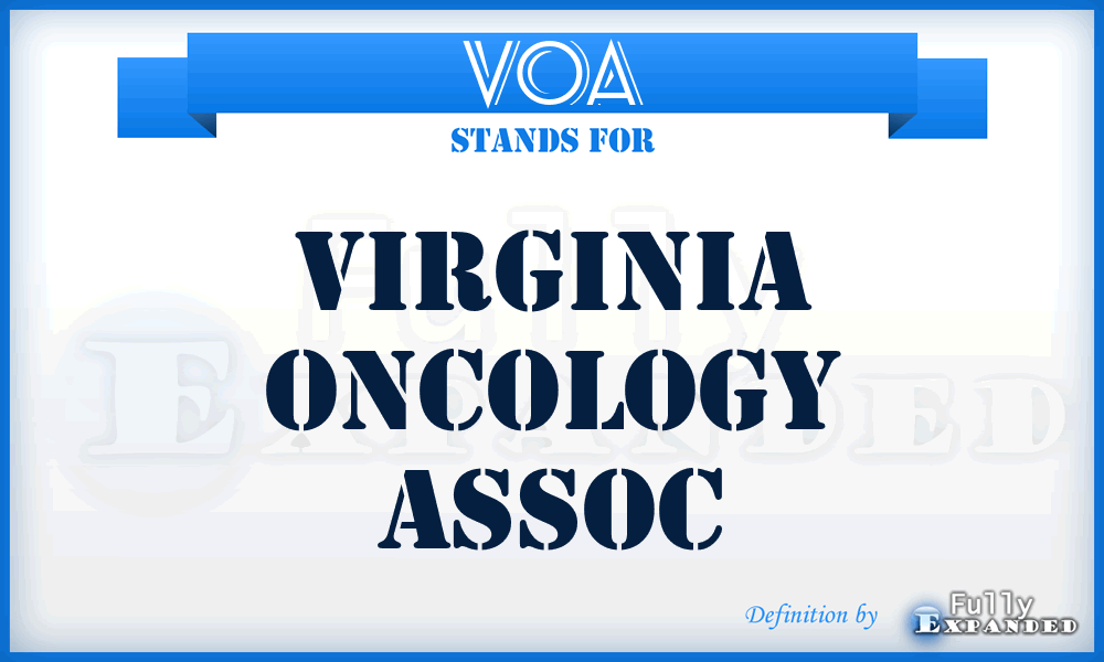 VOA - Virginia Oncology Assoc