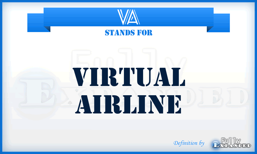 VA - Virtual Airline