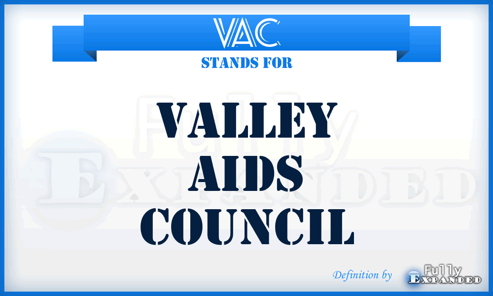 VAC - Valley Aids Council