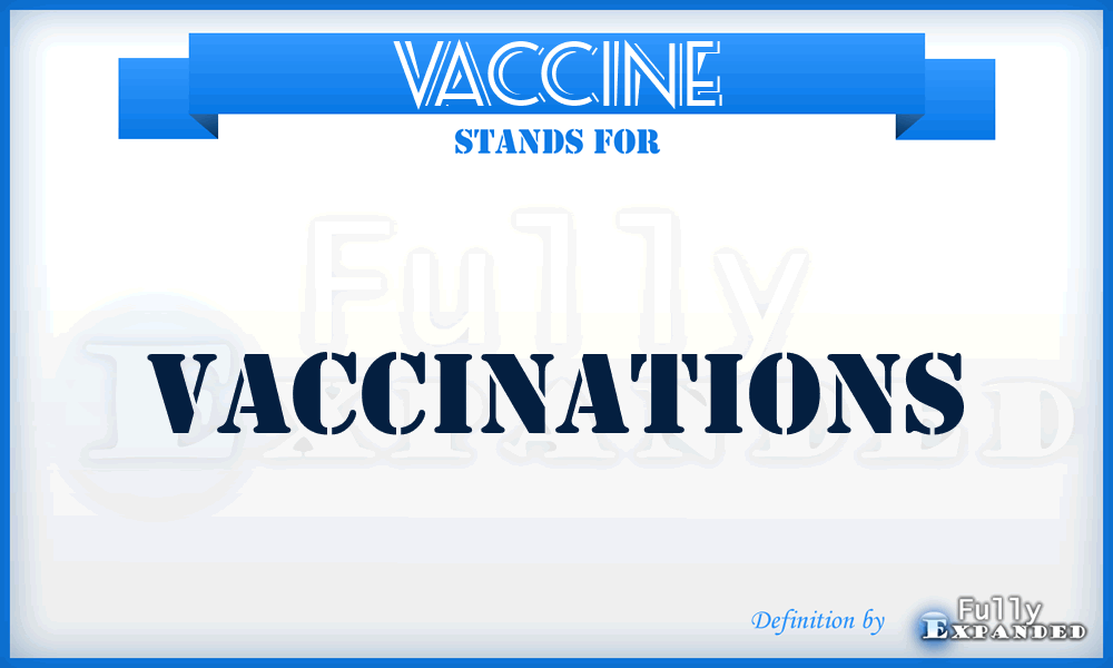 VACCINE - vaccinations