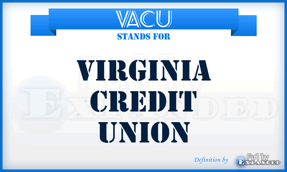 VACU - Virginia Credit Union