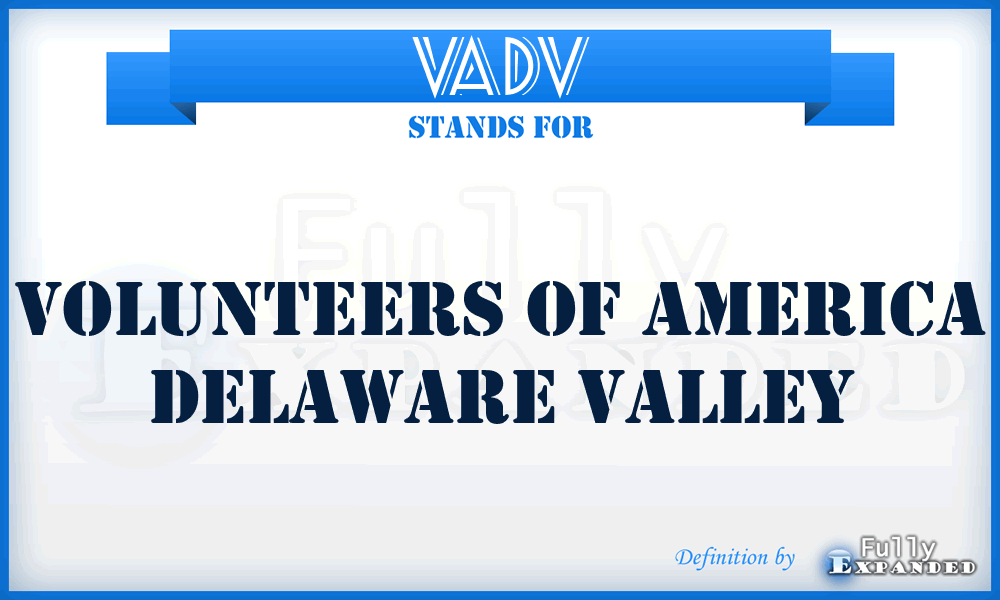 VADV - Volunteers of America Delaware Valley