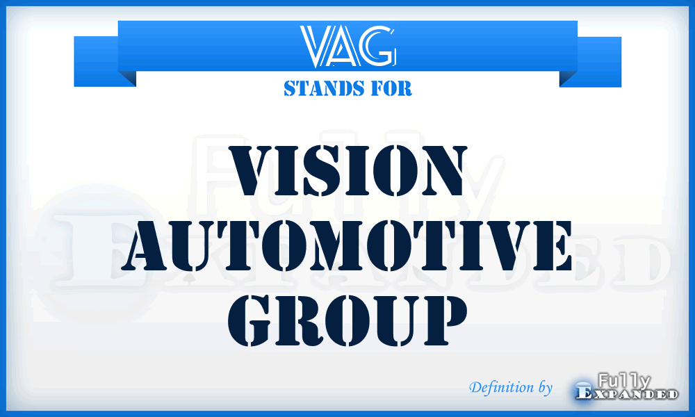 VAG - Vision Automotive Group