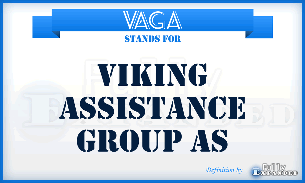 VAGA - Viking Assistance Group As