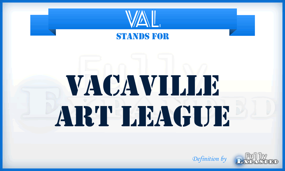 VAL - Vacaville Art League