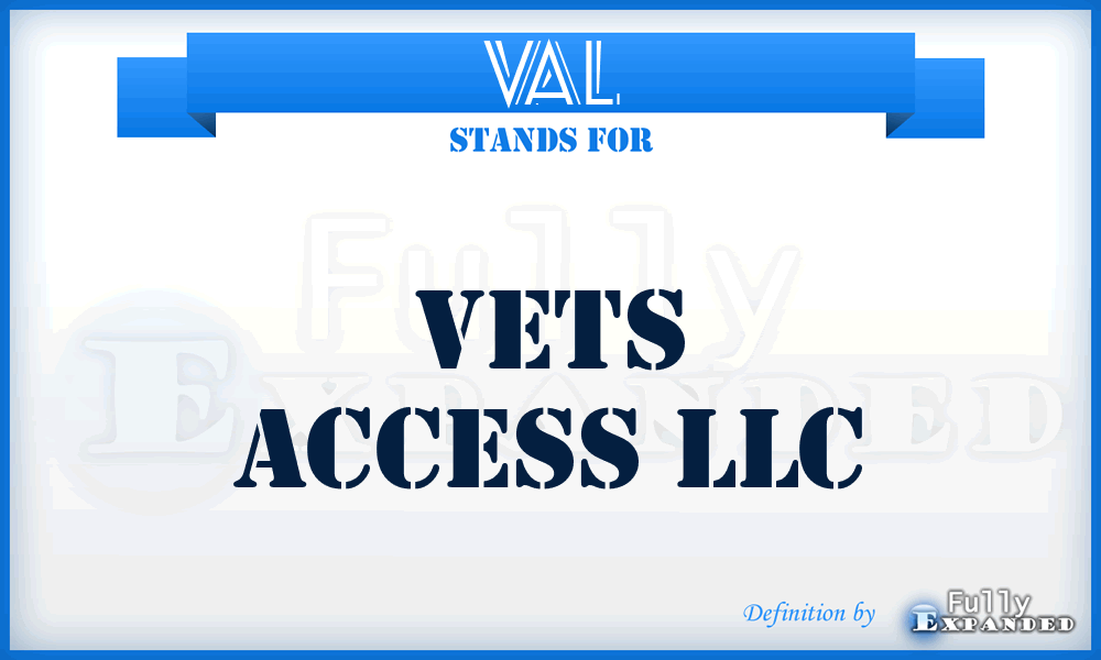 VAL - Vets Access LLC