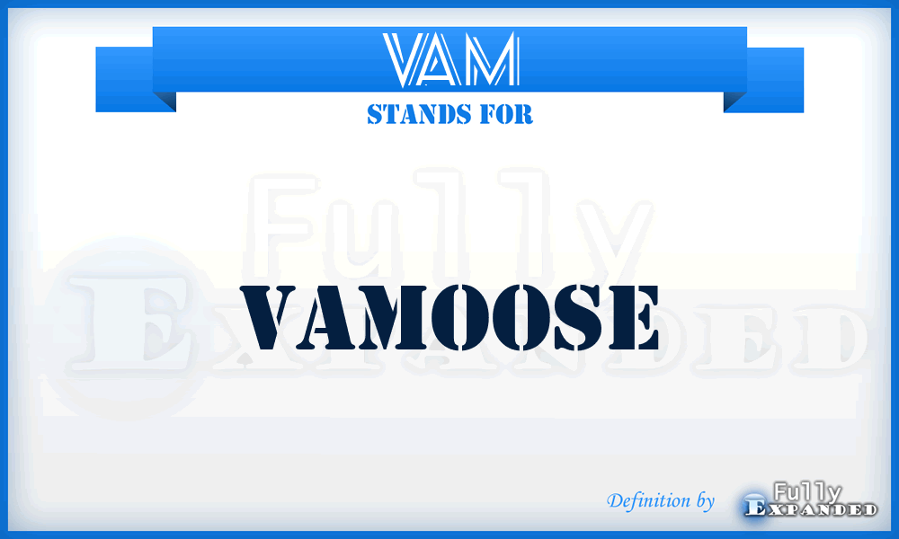 VAM - Vamoose